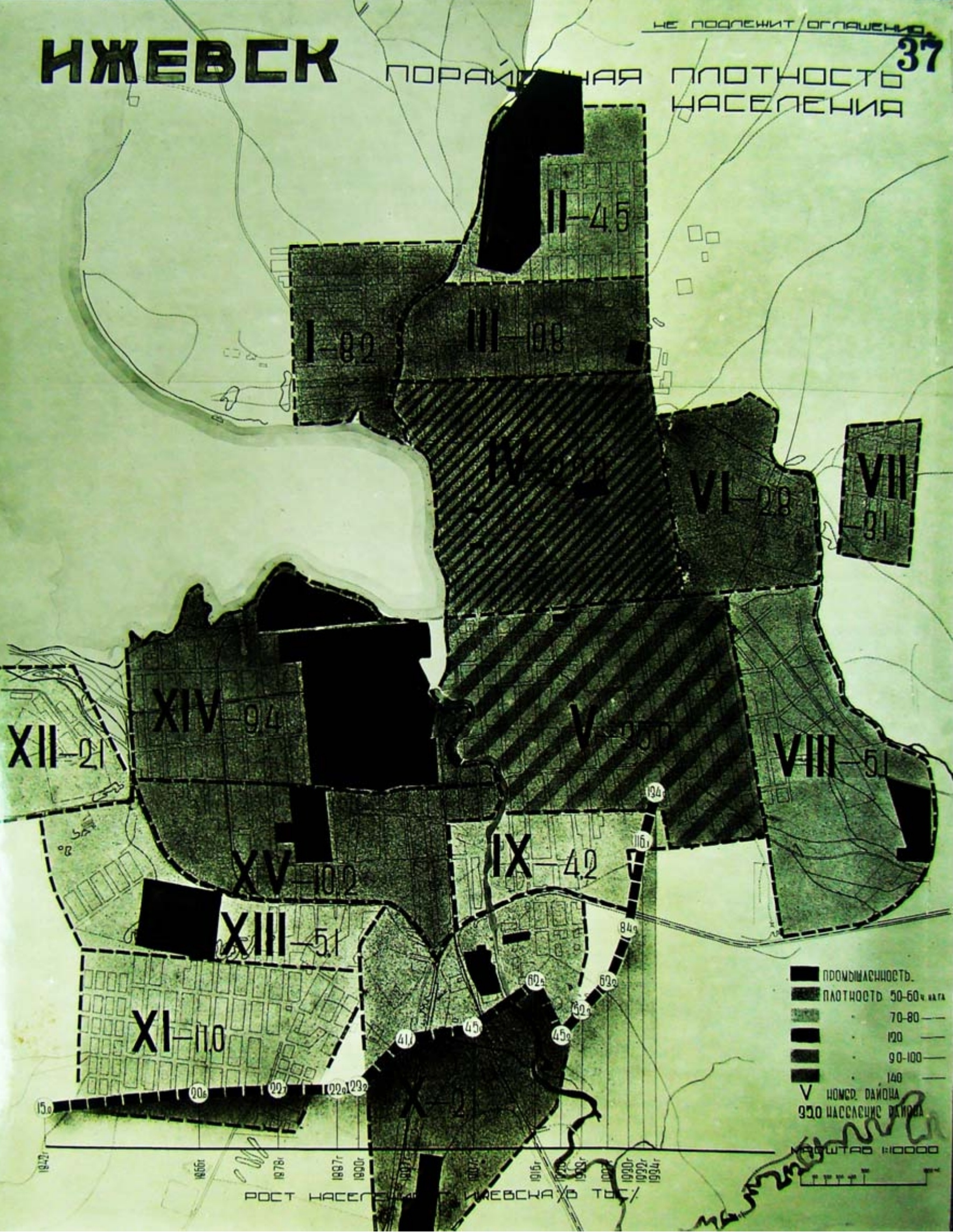 Материалы к общему проекту планировки города Ижевска. Фотоальбом